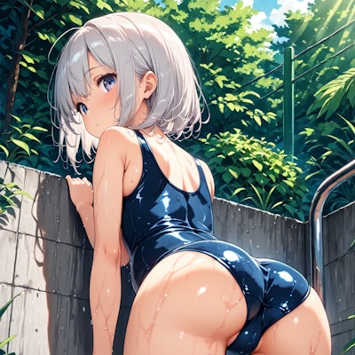 スク水のお尻シリーズ(5)
