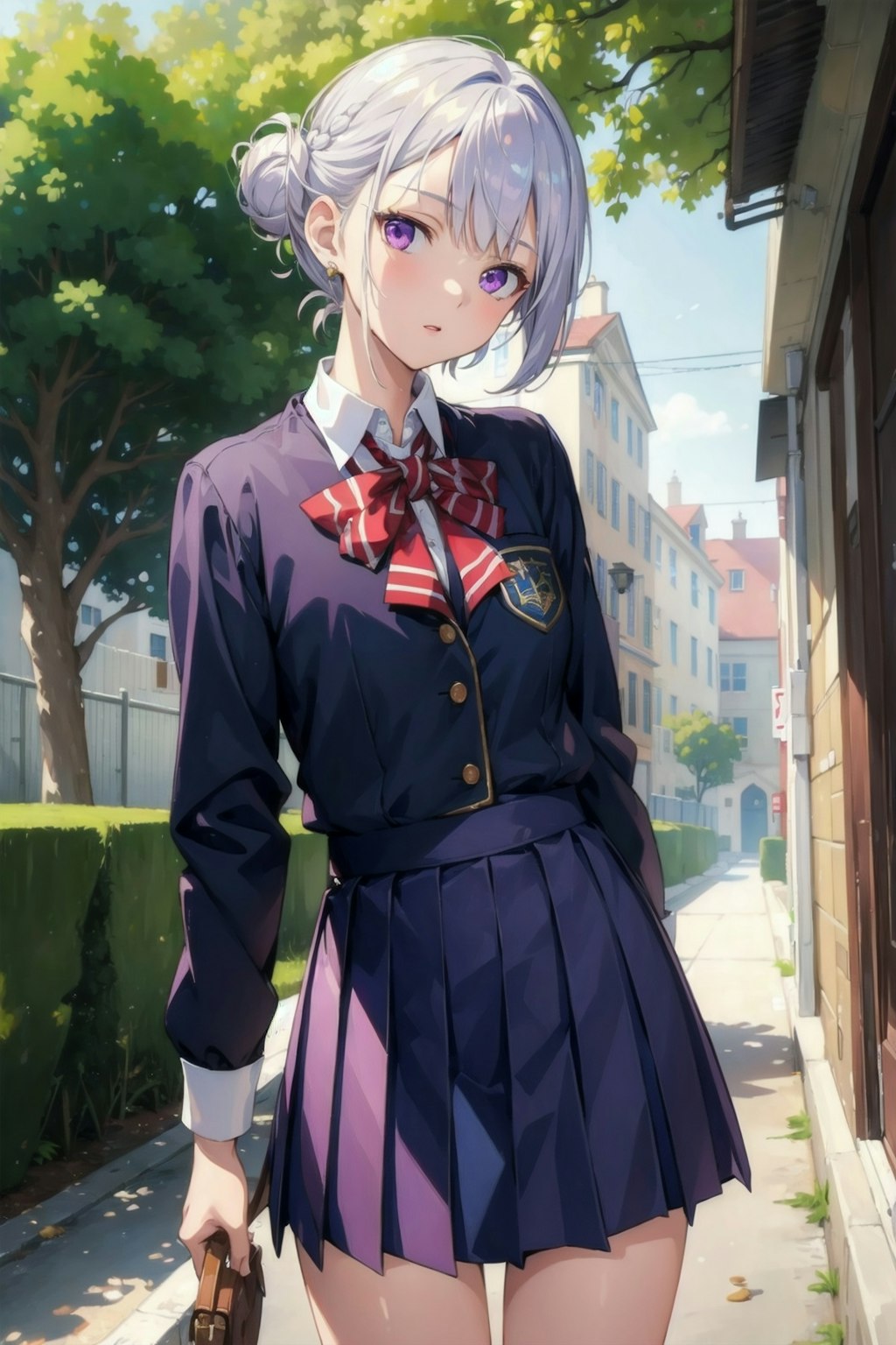 （１６６HQ）銀髪ちゃん制服（合服）