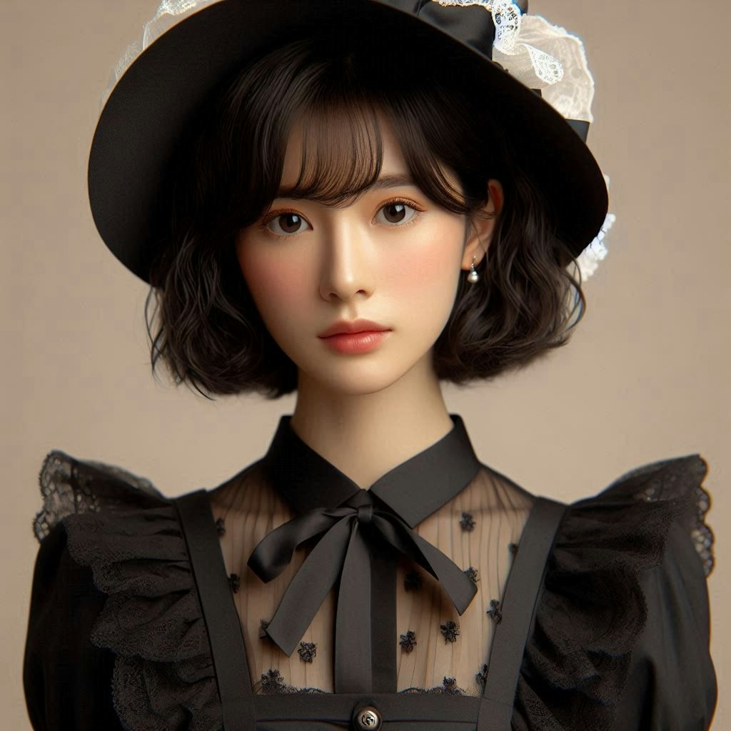 メイド服に挑戦してみた風水師ちゃん