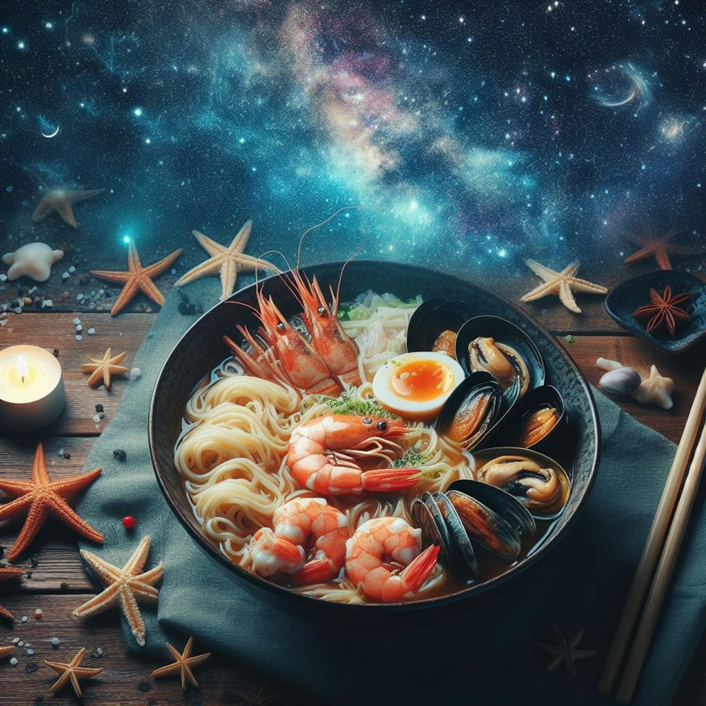 星空seafood noodle