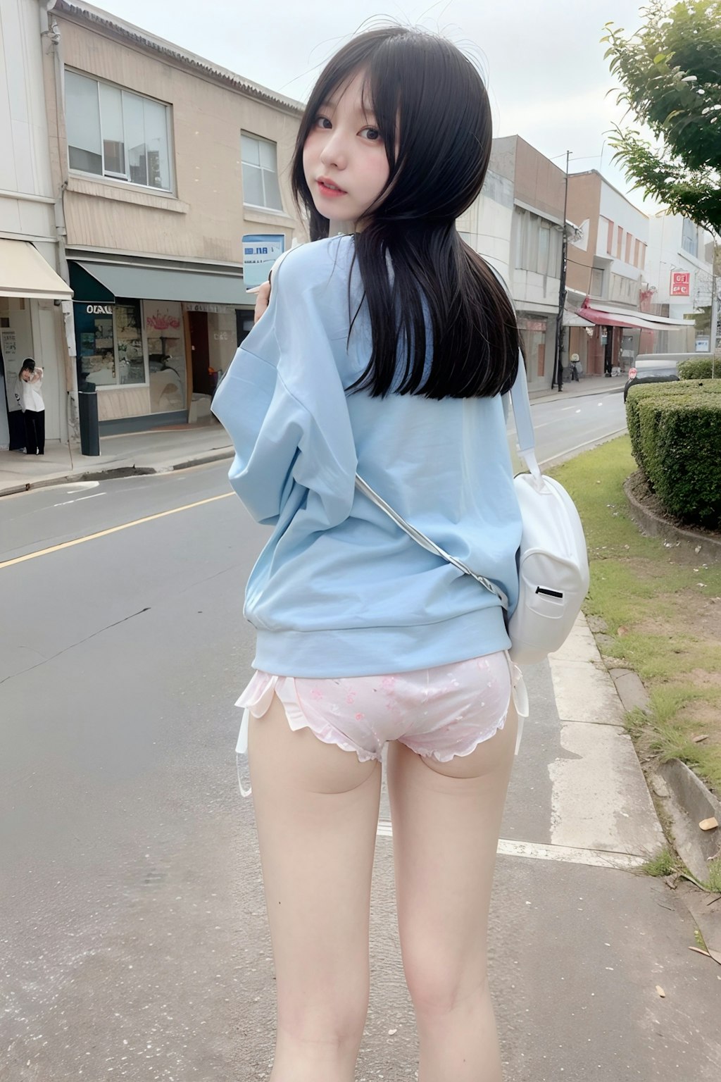 妹の可愛い私服とパンツ