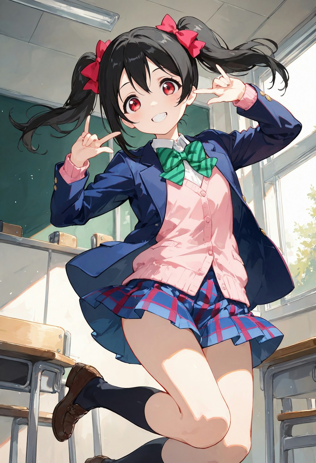 黒髪ツインテールの代表格ッ！！