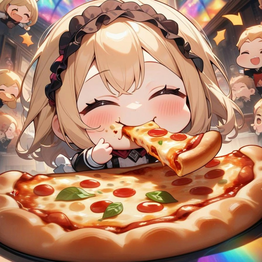 サイケデリックおピッツァワールド🍕🍕