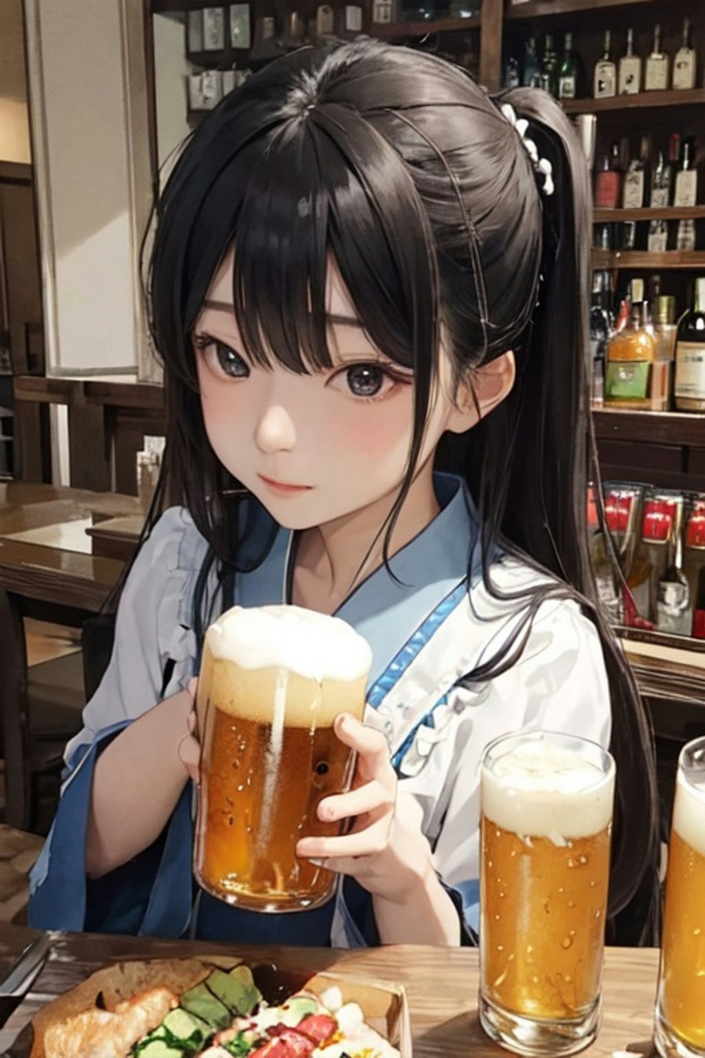 おつかれさまでした＾＾こんなに飲めるかな？　酔ったら介抱してね