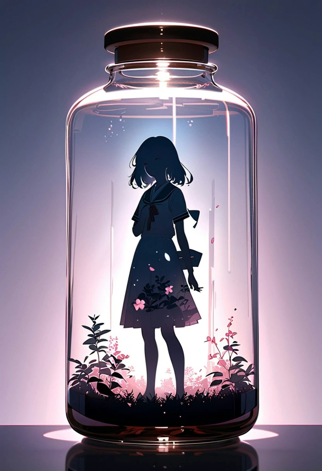 bottled girl