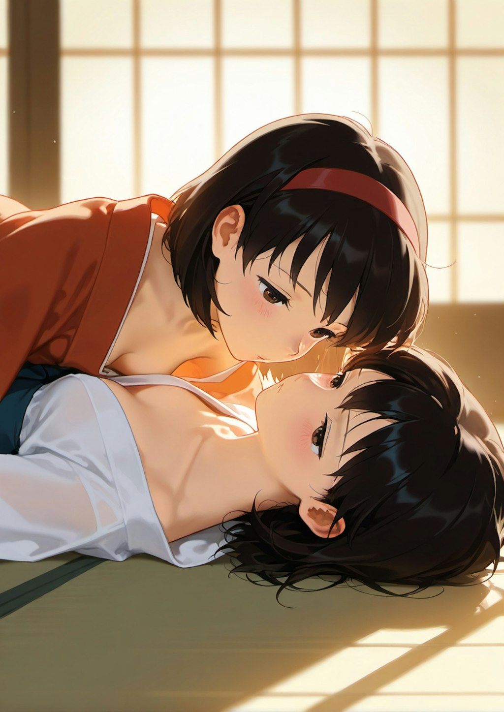 見せてくれる子