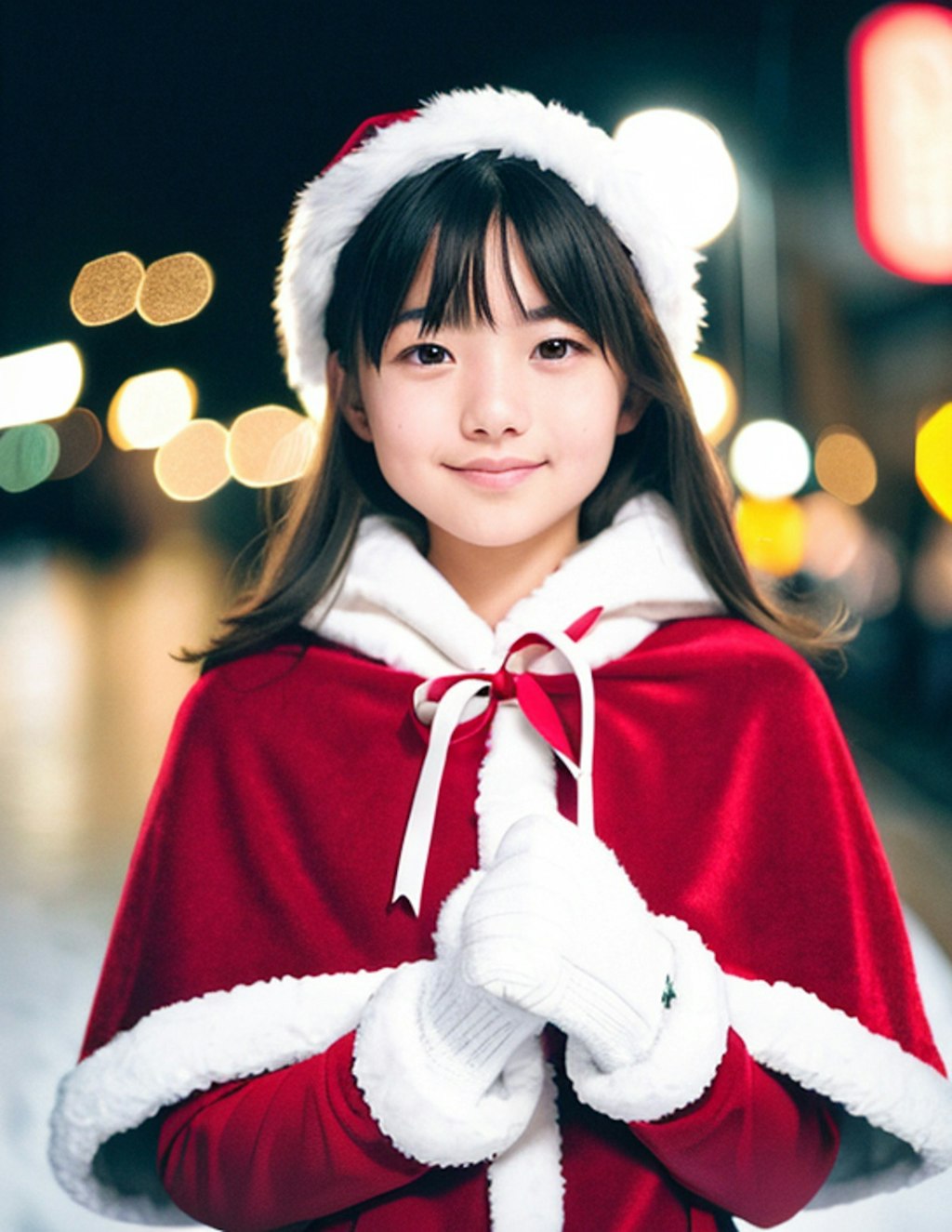 santa girl