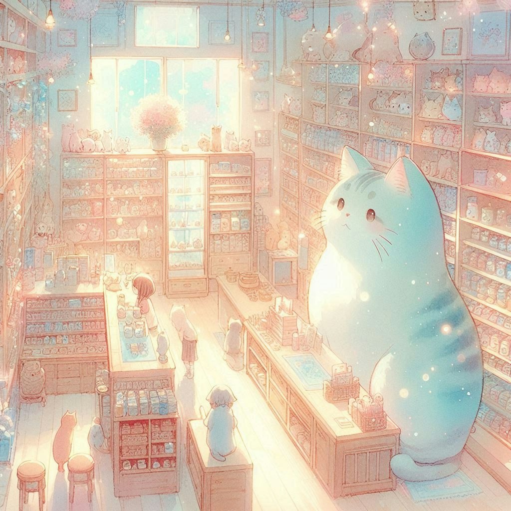 森の中のお店