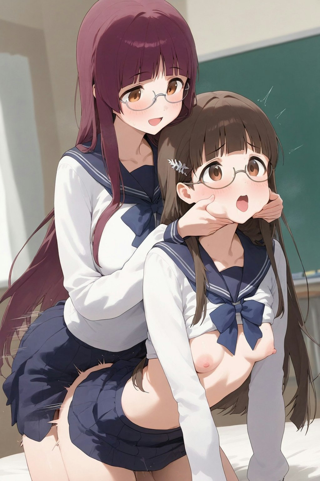 だめだよぉ〜、先生こないだから