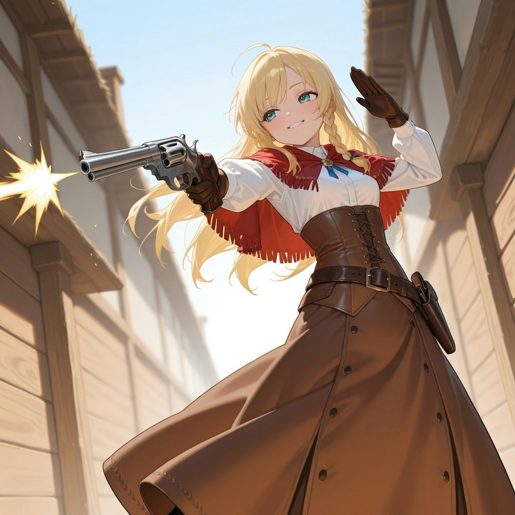 少女ガンマン