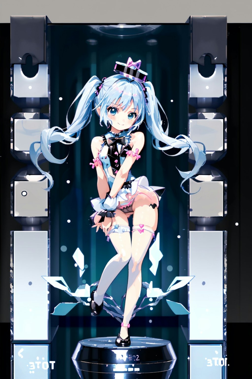 3Dプリンターfigure 初音ミク2