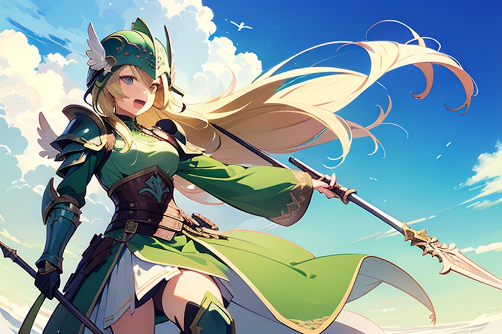 風と緑の戦乙女