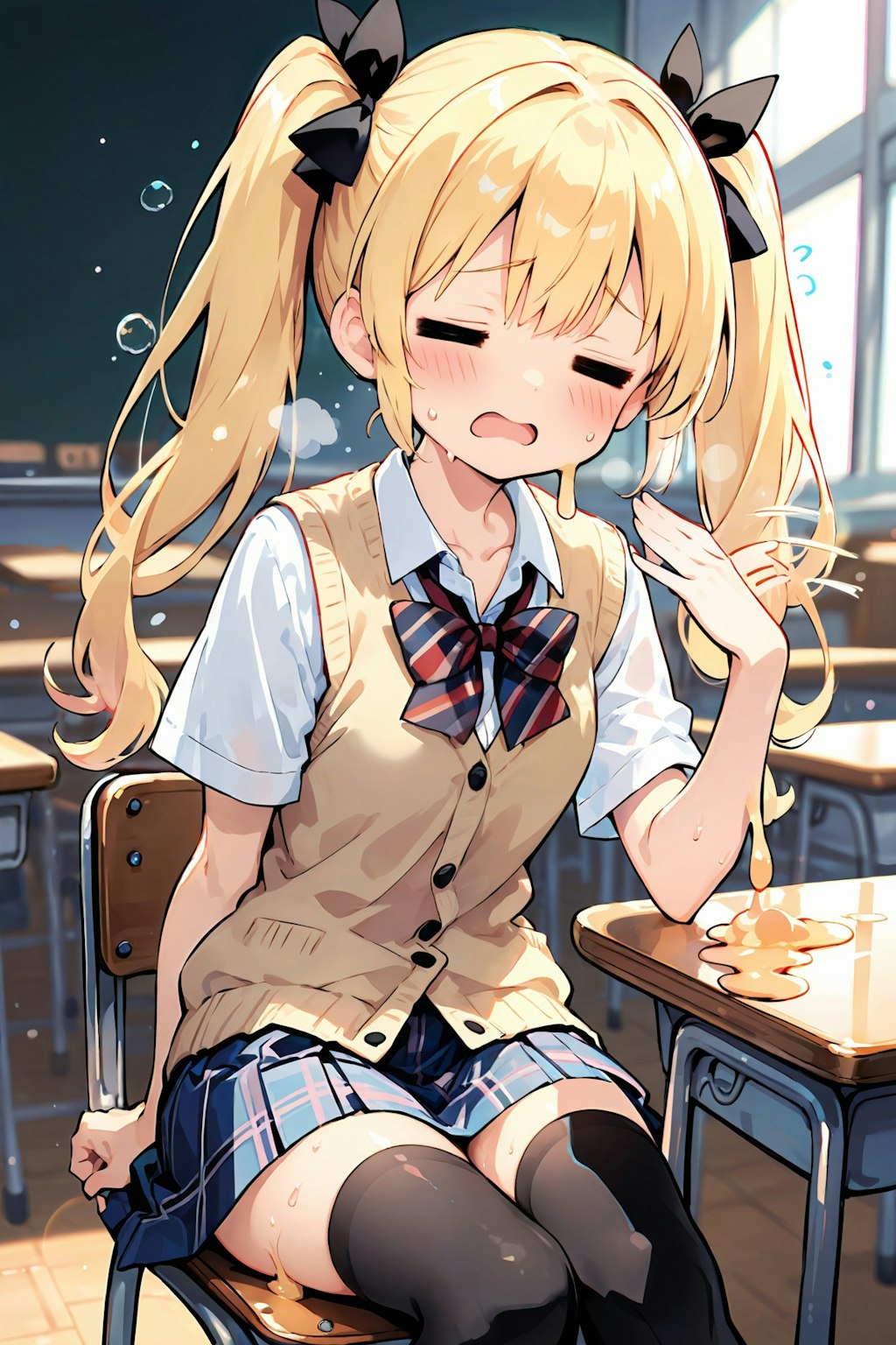 暑くて溶ける・・・