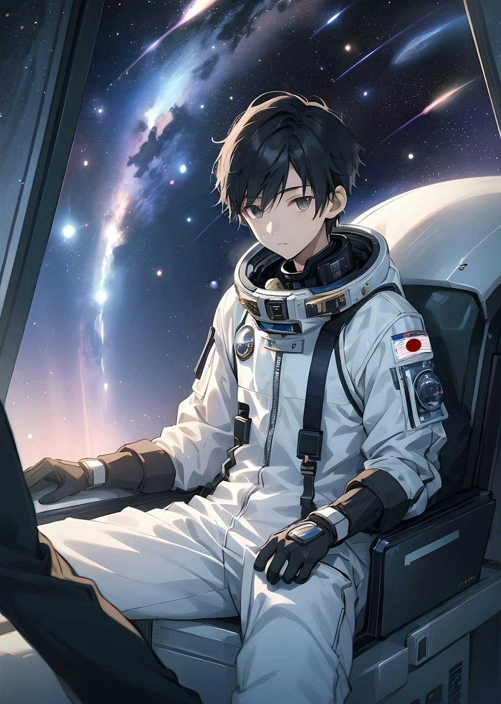 宇宙飛行士になった少年🚀