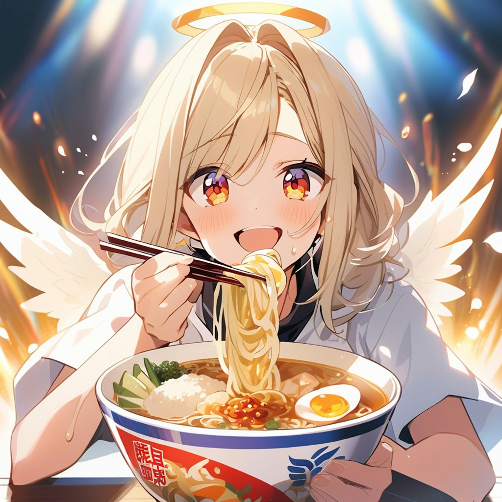 「暑い日こそラーメンよ！」