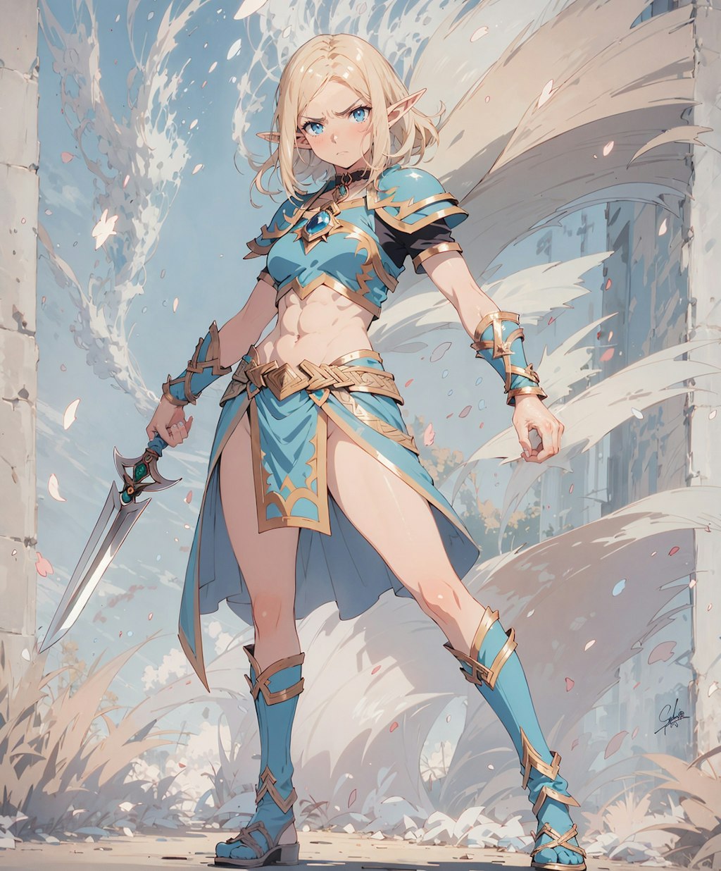 elf warrior 🧝‍♀️