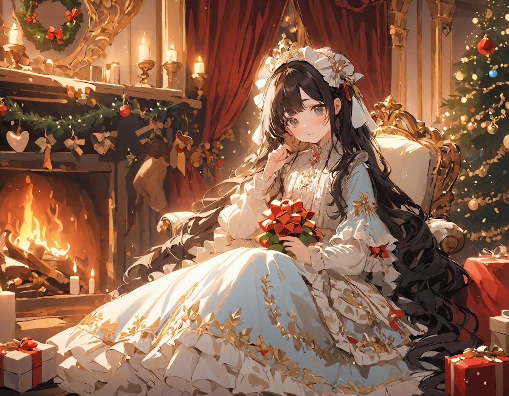 クリスマスの純白姫