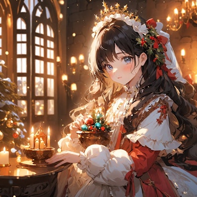 クリスマスの純白姫