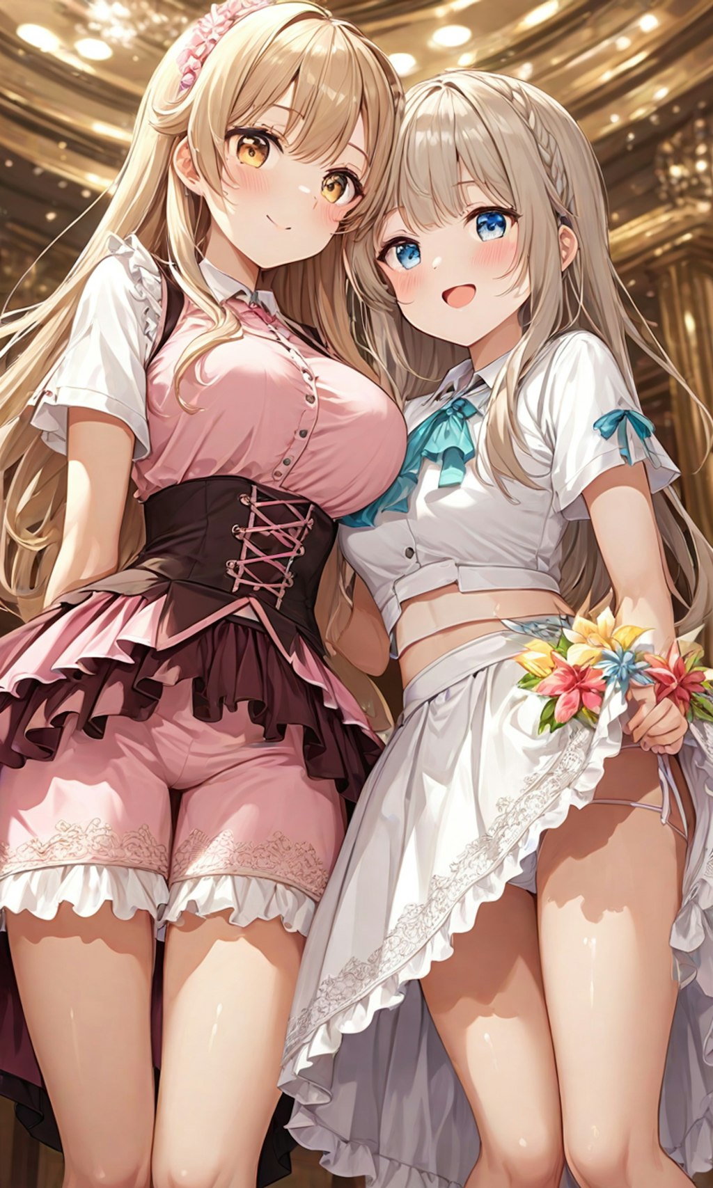 パンチラとセーラー服と女子高校生と