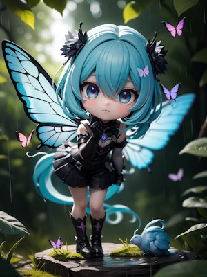 Butterfly Fairy【3】 | の人気AIイラスト・グラビア