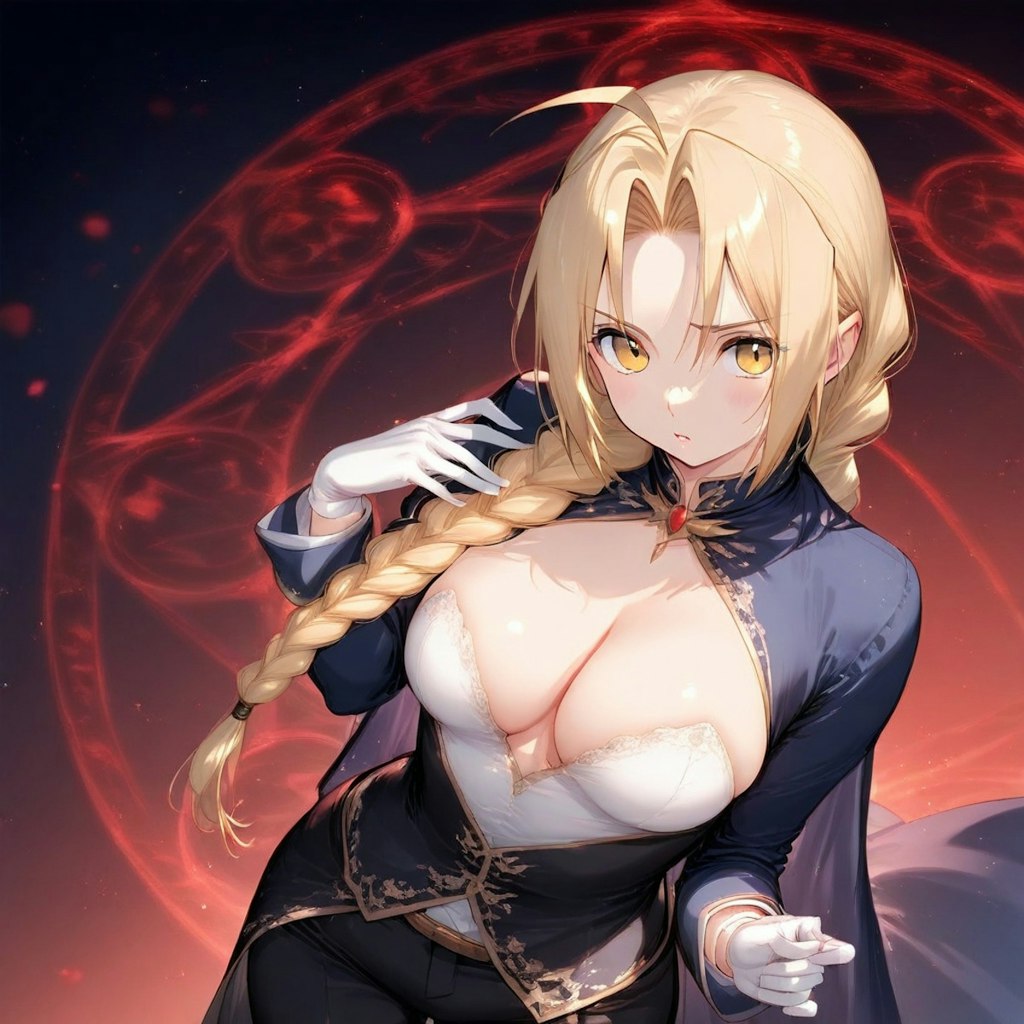 女体化エドワード