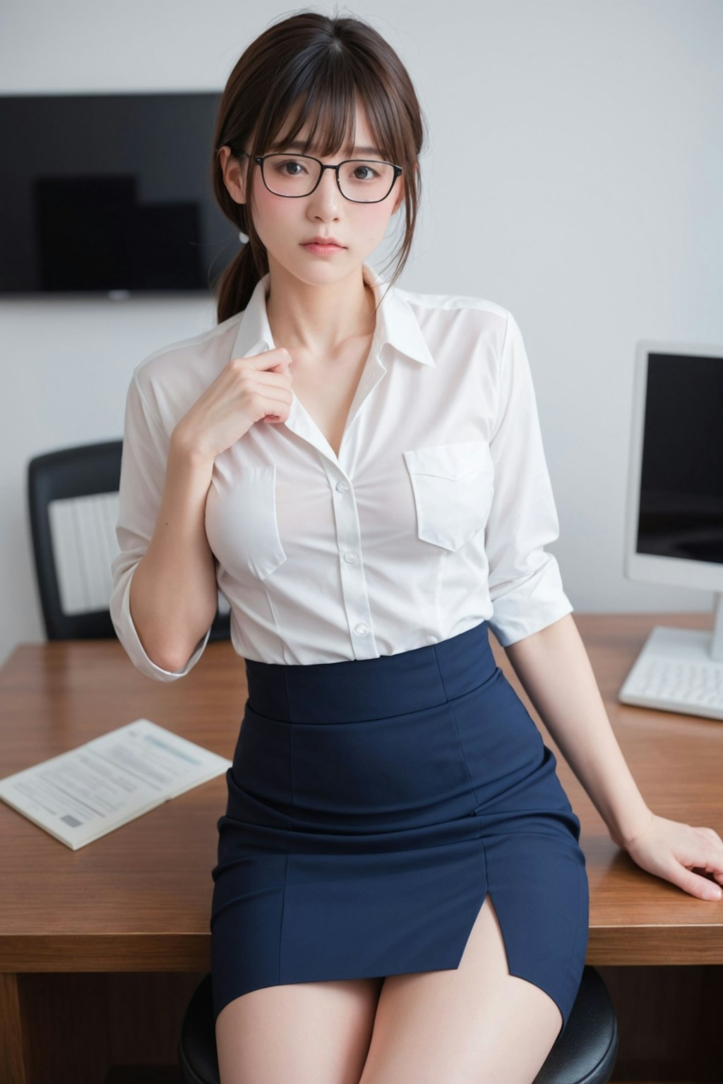 Stability AIさんの発表を憂う女子…。