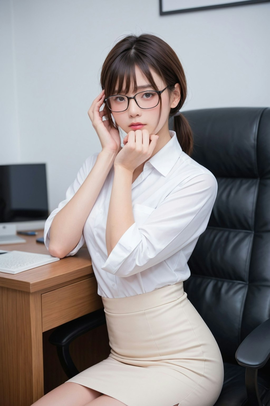Stability AIさんの発表を憂う女子…。