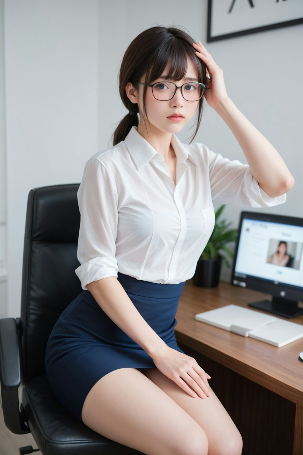 Stability AIさんの発表を憂う女子…。