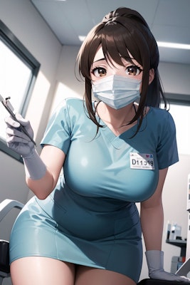 歯科衛生士娘