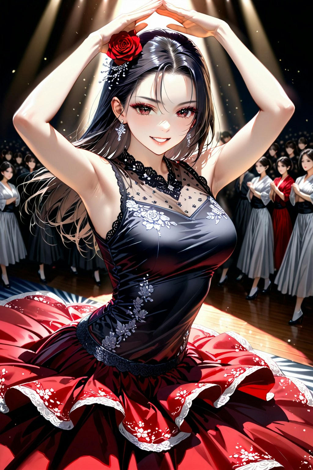 【Today's illustration】model⑭「ダンス」