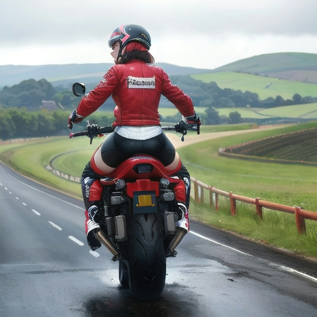 バイク好き彼女