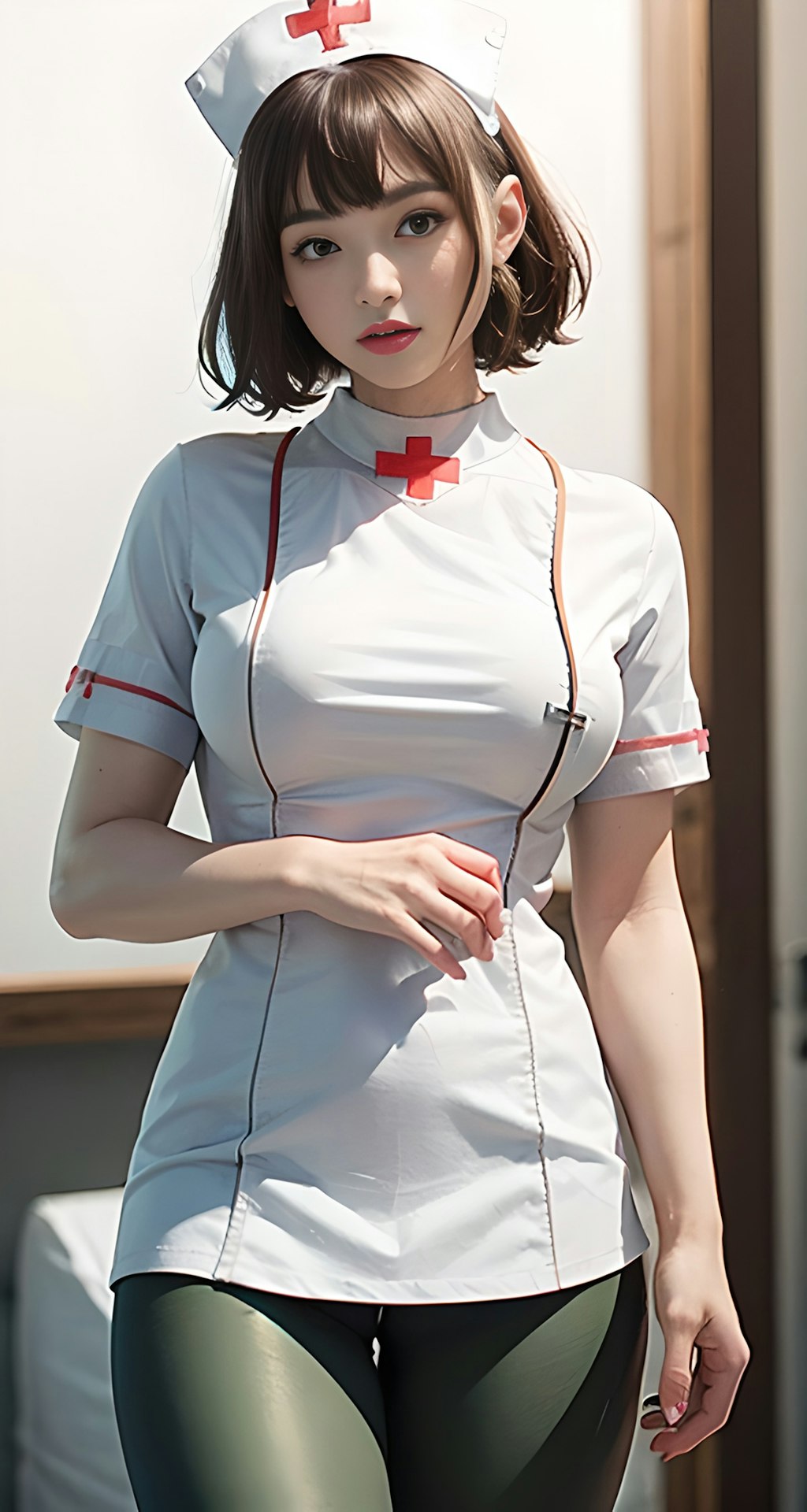 アスリートレギンス x看護婦1