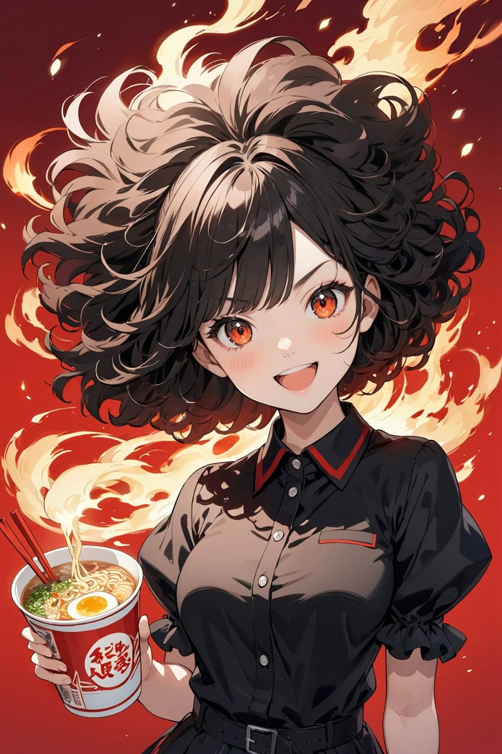 カップ海鮮麺シリーズがんばれ～♪