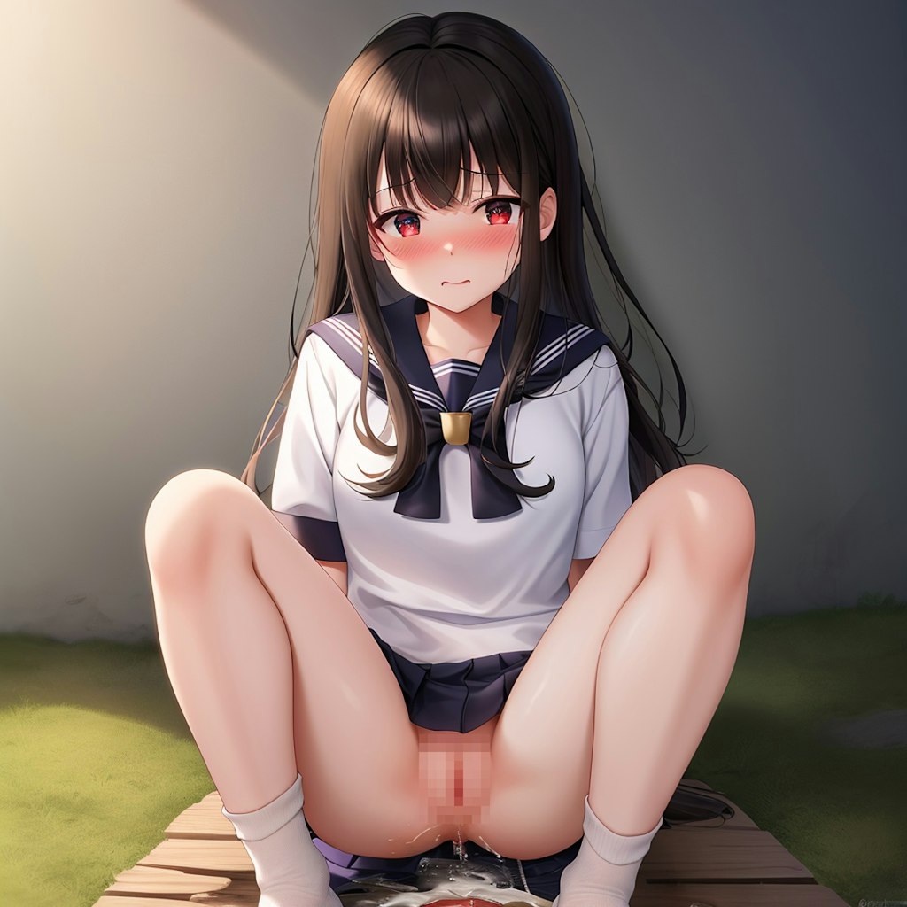 黒髪放尿娘ちゃん３１