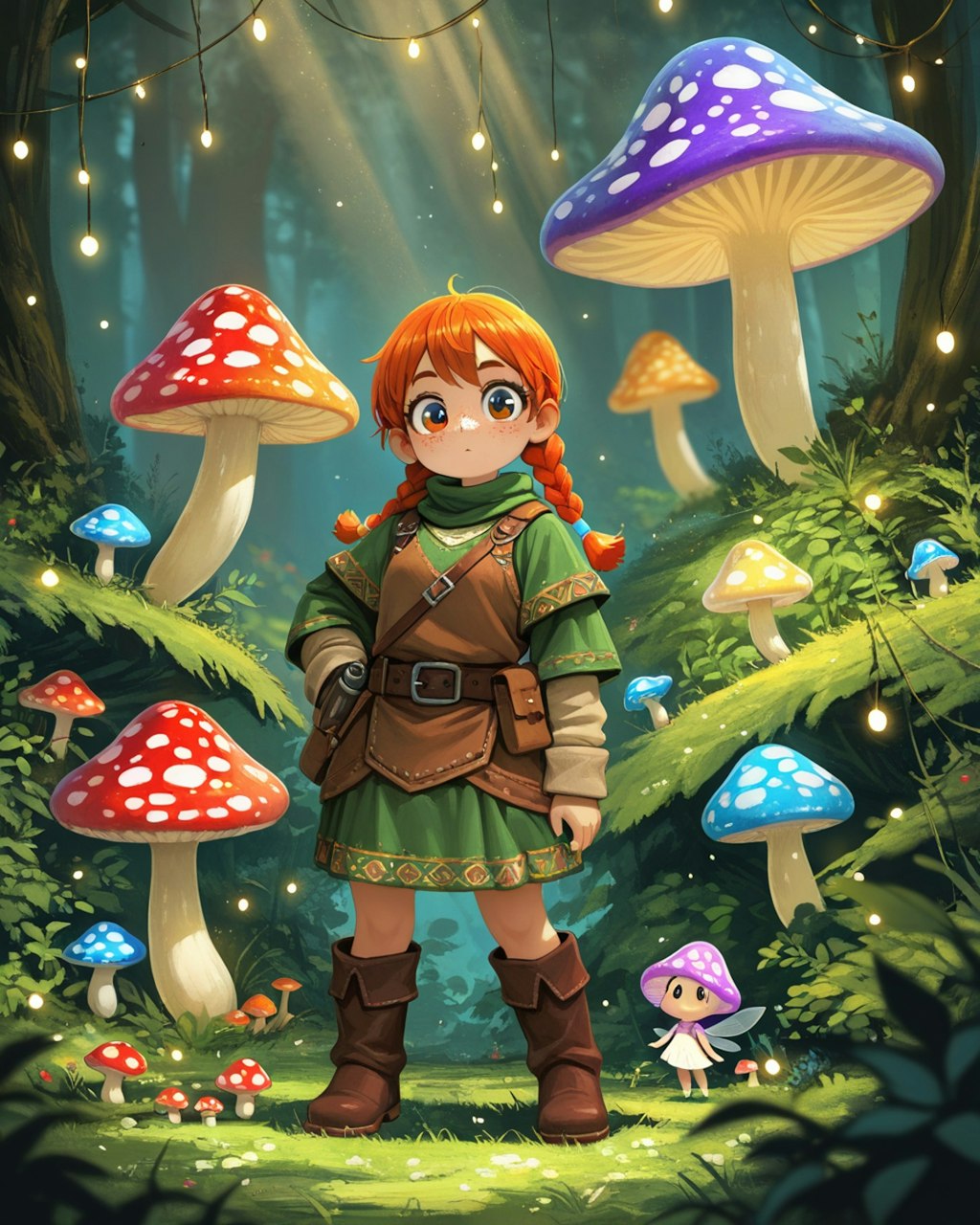 きのこの山の守り人