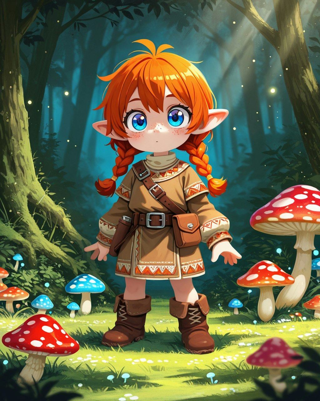 きのこの山の守り人