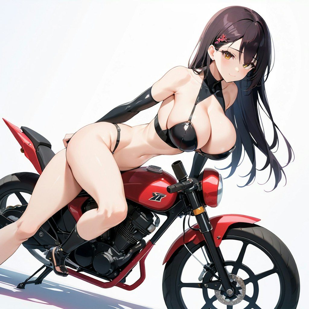 美女ライダー