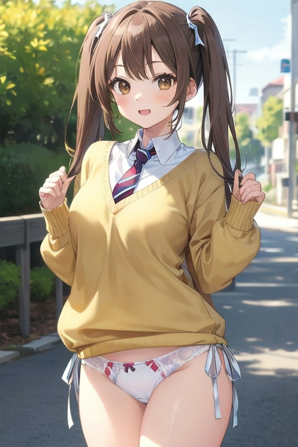 School twintails girl