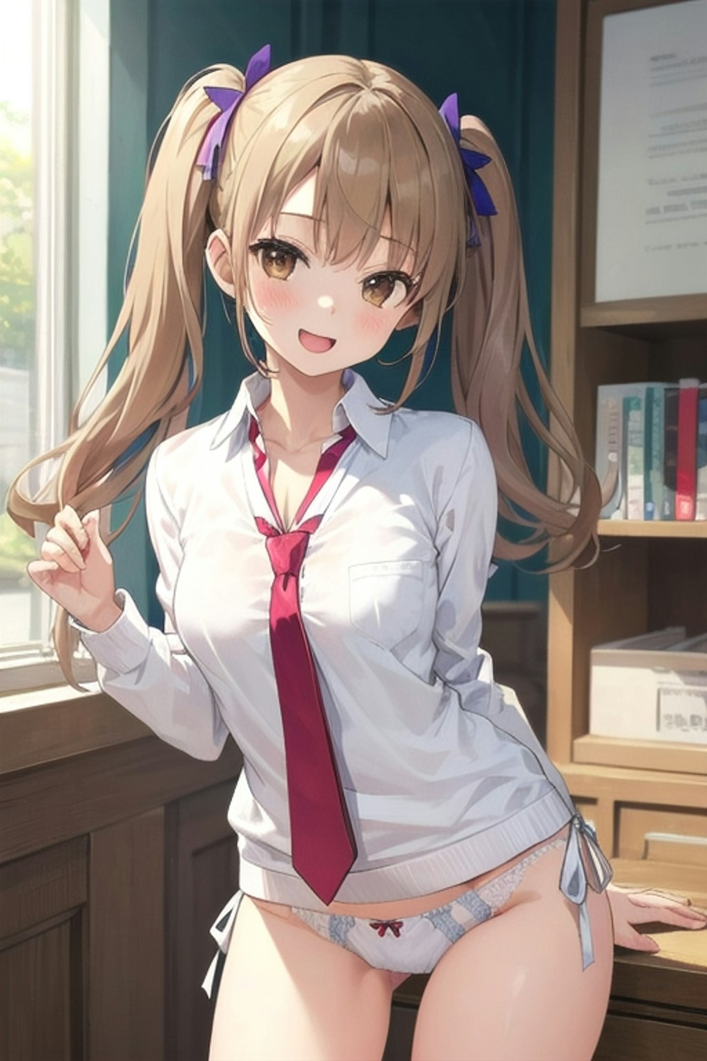 School twintails girl