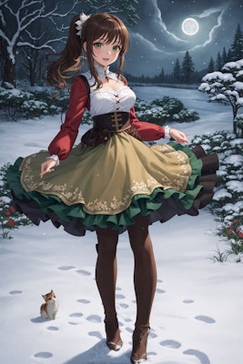 雪月花 ～雪景色とドレス～　第二弾