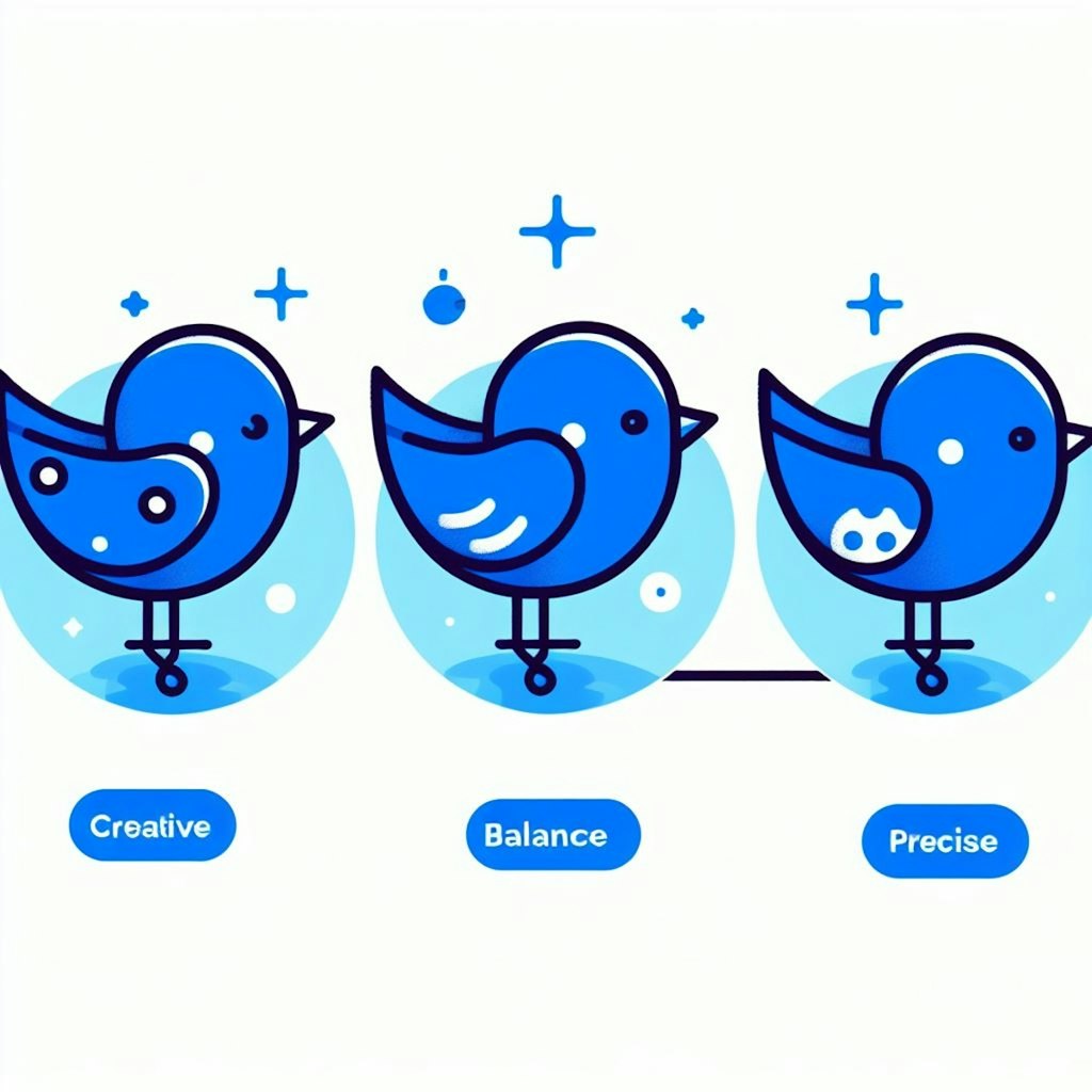 Bing's 3 modes in bird form