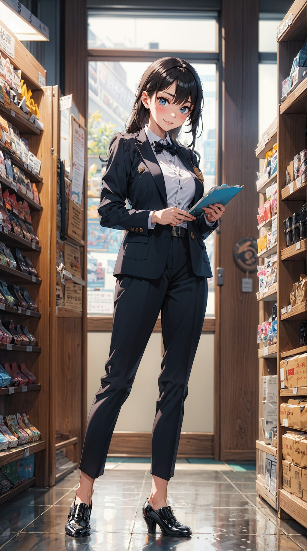 shoe store clerk