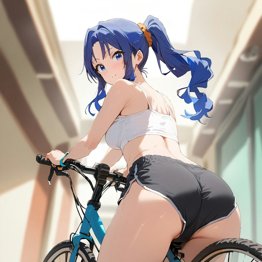 自転車に乗る_MIRAGE