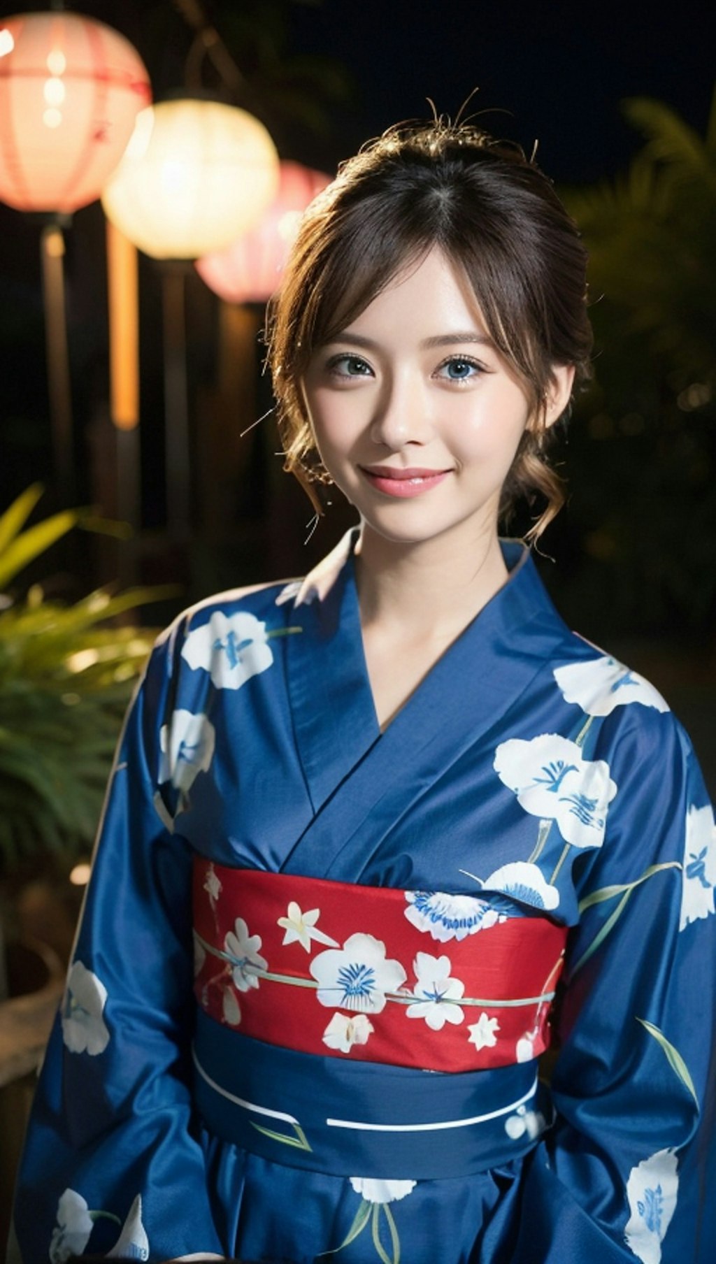 彼女しか見えない　憧れのハーフ美人の同級生と夏祭り、花火も何も目に入らない!