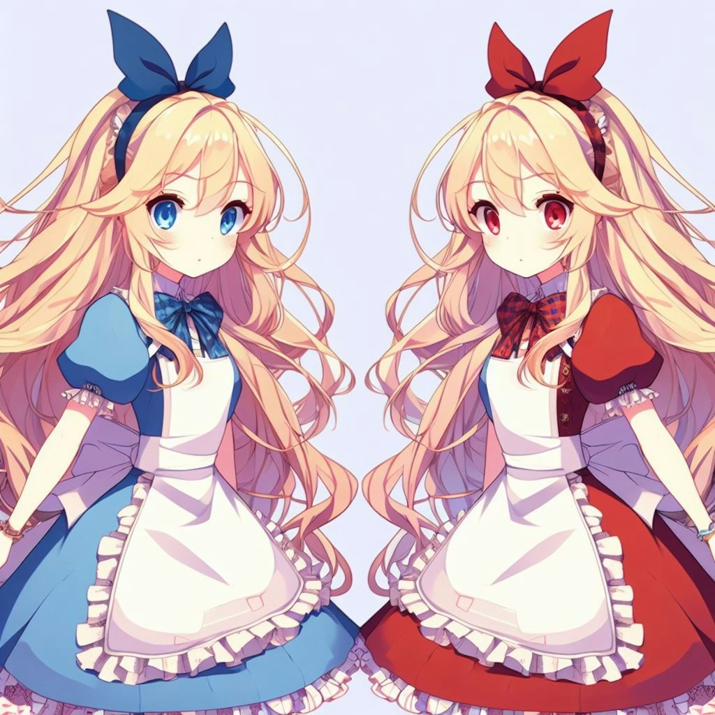 Alice × Alice　(DALL·E 3版)