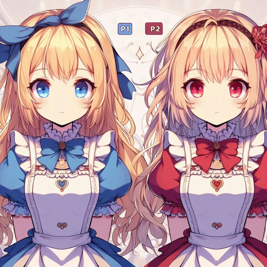 Alice × Alice　(DALL·E 3版)