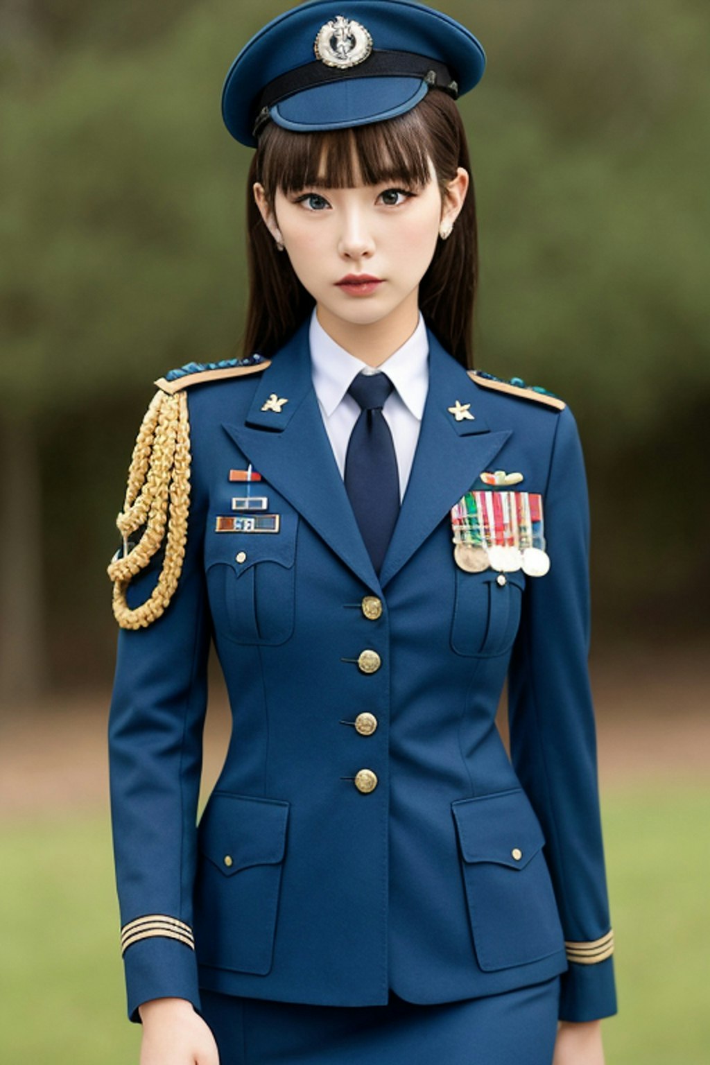 女軍人