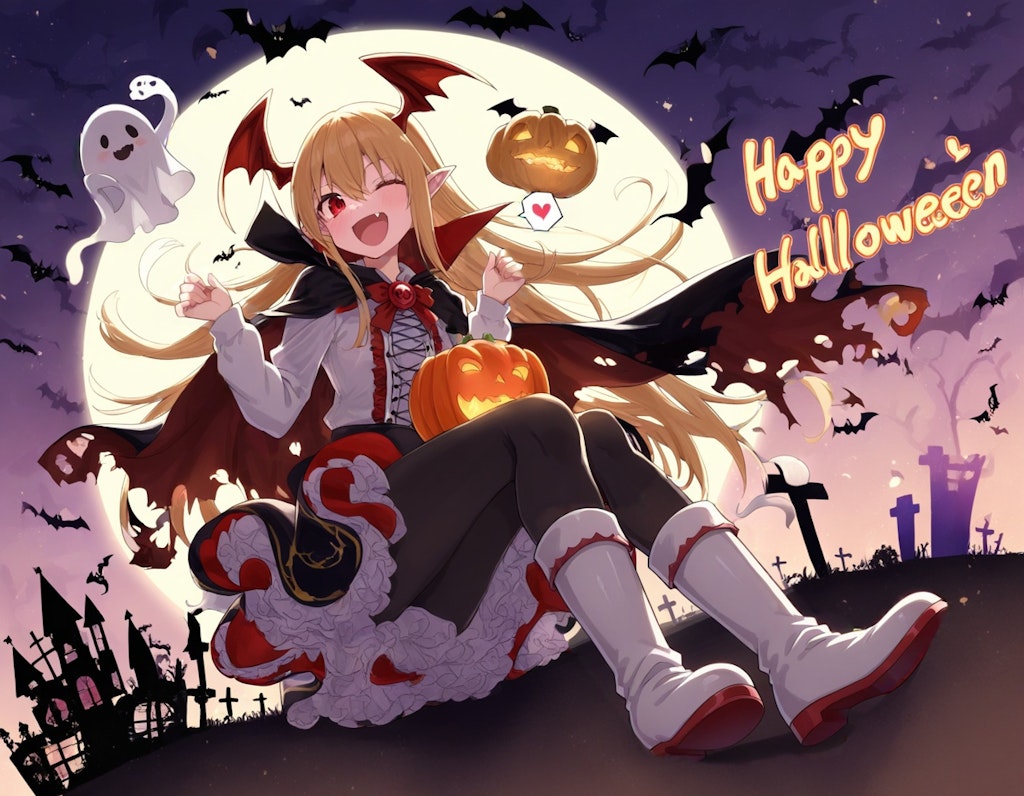 ヴァンピィちゃんでハッピーハロウィン