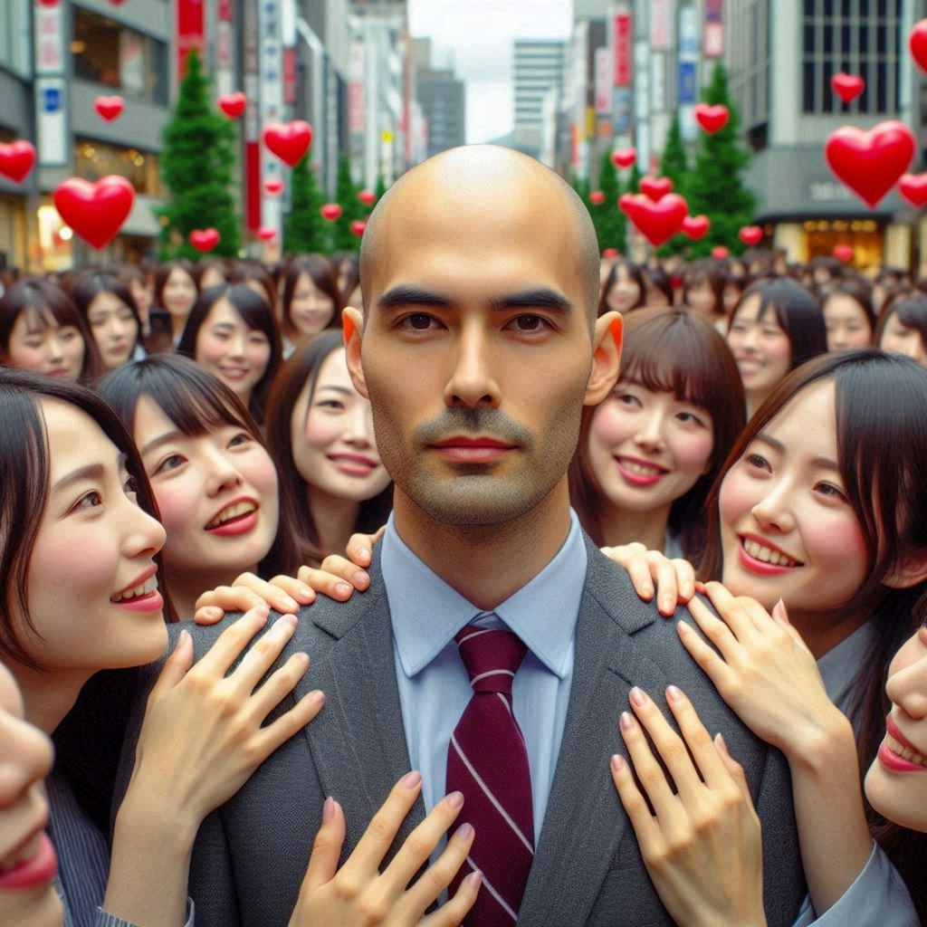 ハゲがモテる世界