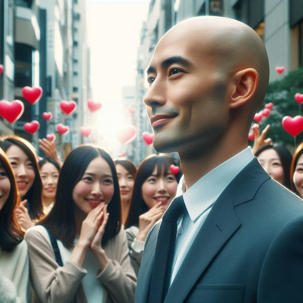 ハゲがモテる世界